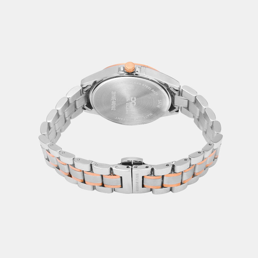 Women Quartz Silver Dial Multi-Function Metal Watch 2010E-M0102