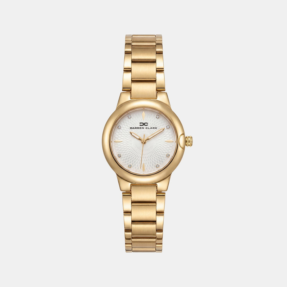 Women Quartz Silver Dial Analog Metal Watch 2016B-M0203