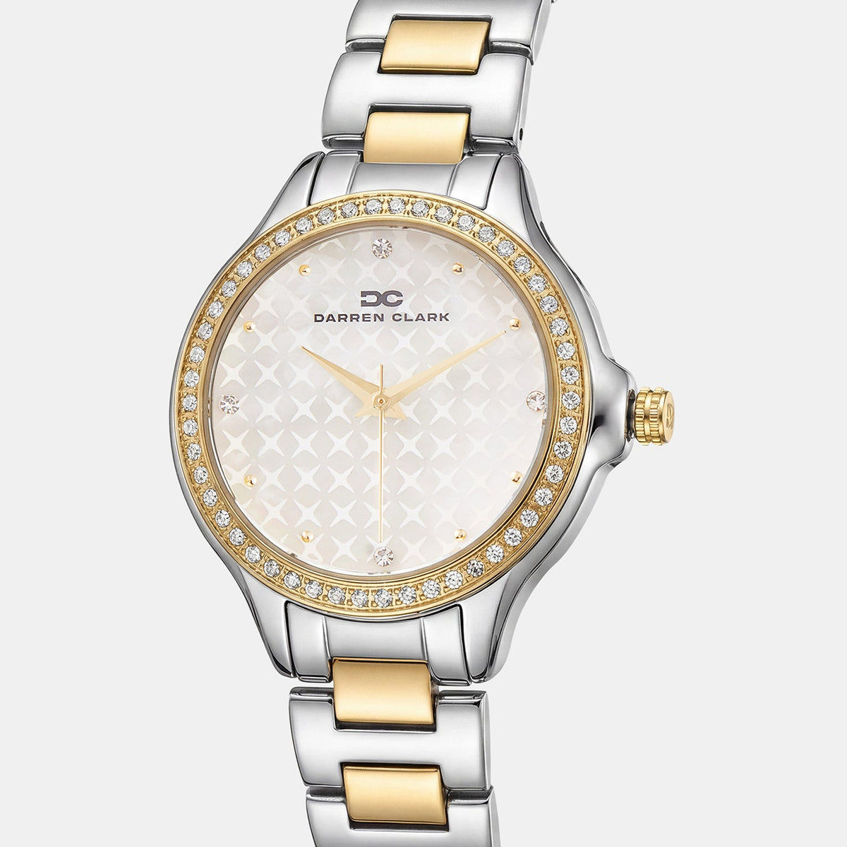 Women Quartz Silver Dial Analog Metal Watch 2015D-M1203