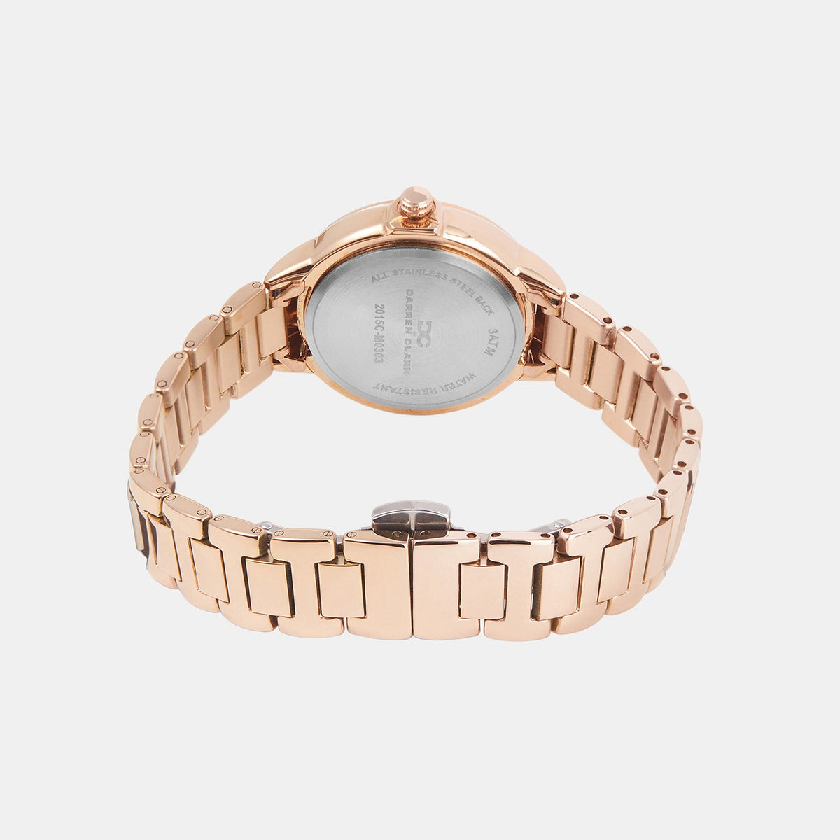 Women Quartz Silver Dial Analog Metal Watch 2015C-M0303