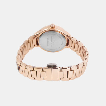 Women Quartz Silver Dial Analog Metal Watch 2015C-M0303