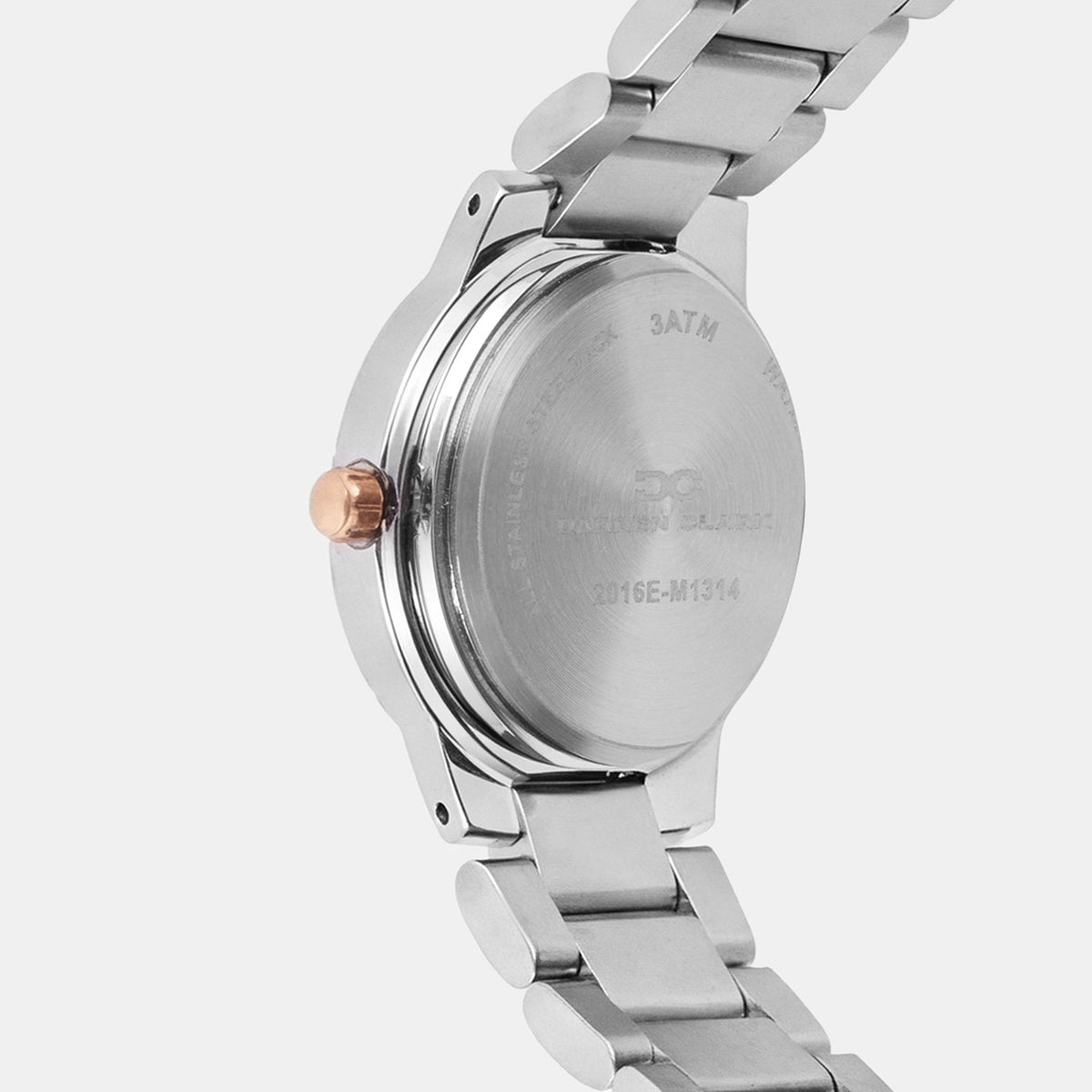 Women Quartz Green Dial Analog Metal Watch 2016E-M1314