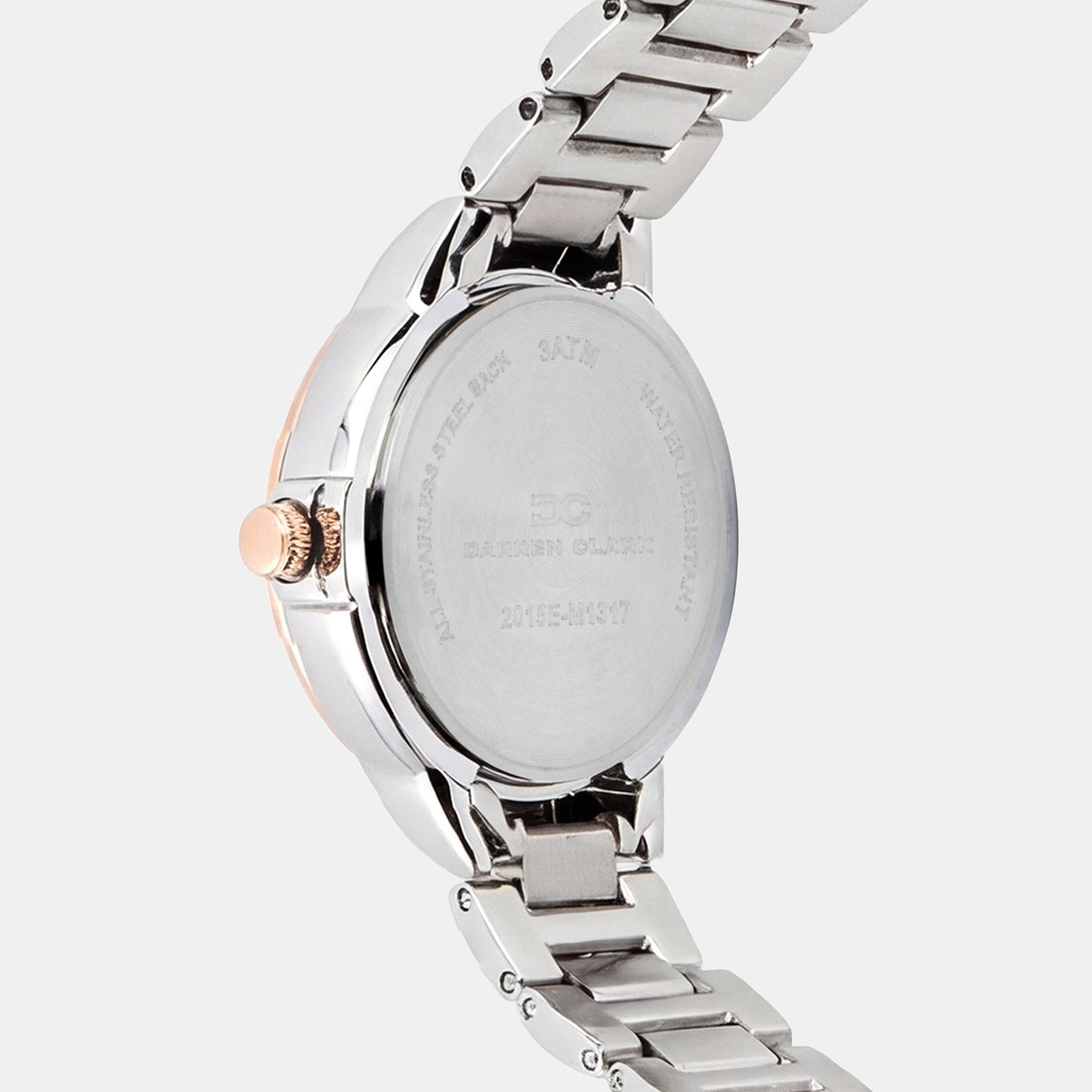 Women Quartz Blue Dial Analog Metal Watch 2015E-M1317