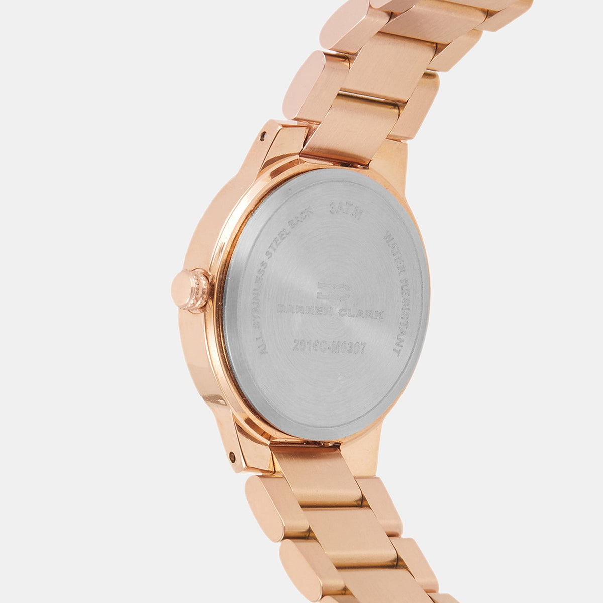 Women Quartz Rose Gold Dial Analog Metal Watch 2016C-M0307