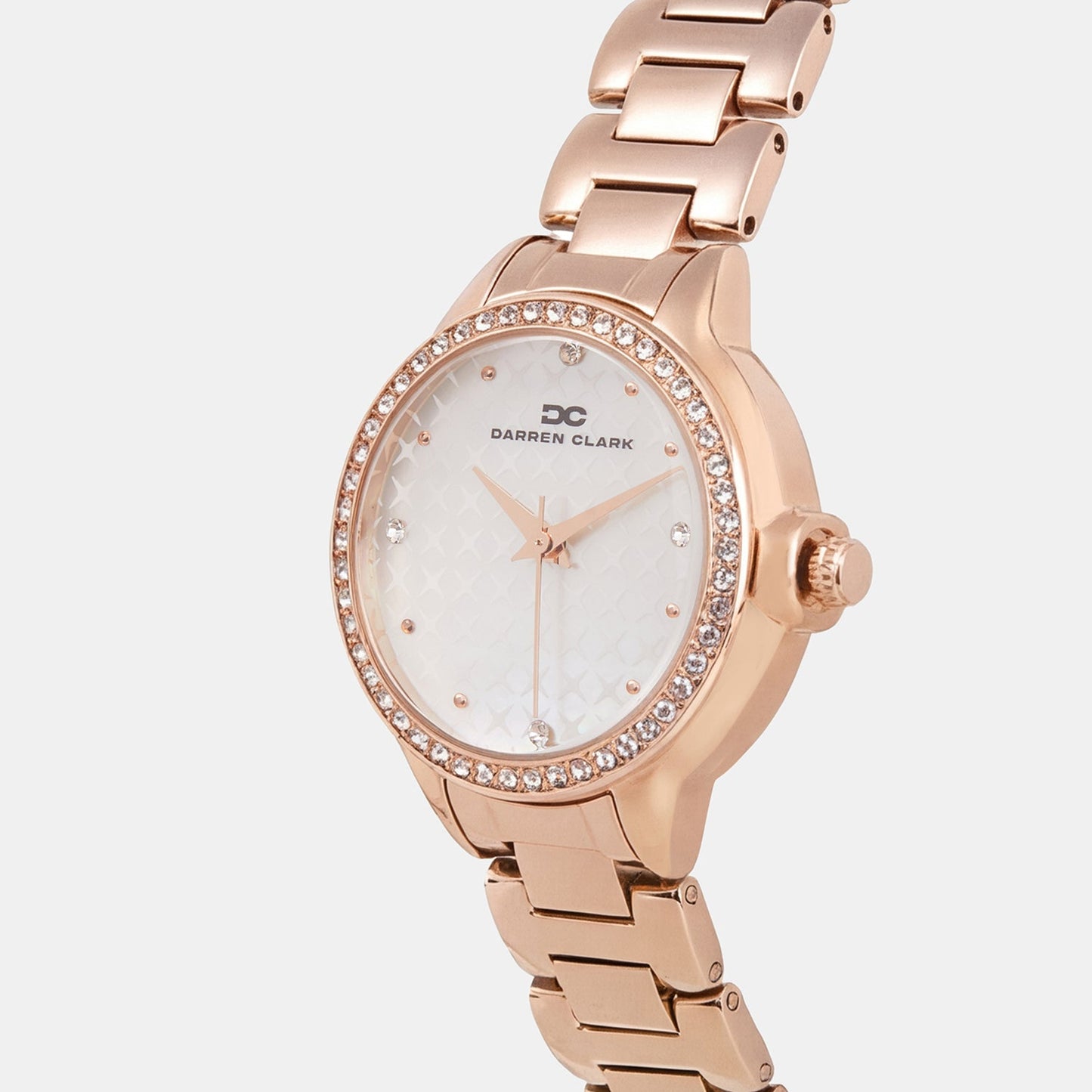 Women Quartz Silver Dial Analog Metal Watch 2015C-M0303