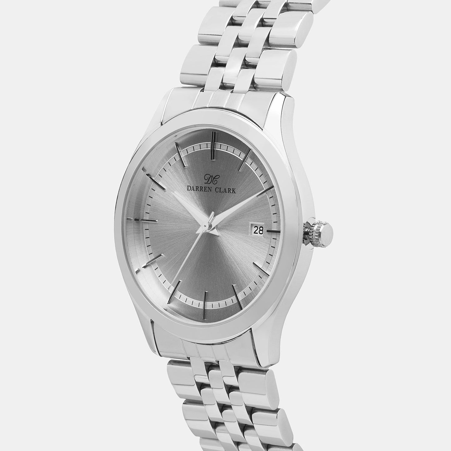 Men's Silver Analog Stainless Steel Watch 1003A-M0102