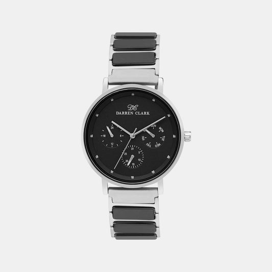 Men's Silver Chronograph Brass Watch 1006F-C0104