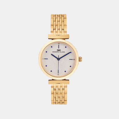 Women Quartz Gold Dial Analog Metal Watch 2013C-M0303