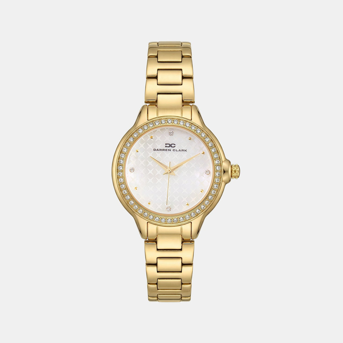 Women Quartz Silver Dial Analog Metal Watch 2015B-M0203