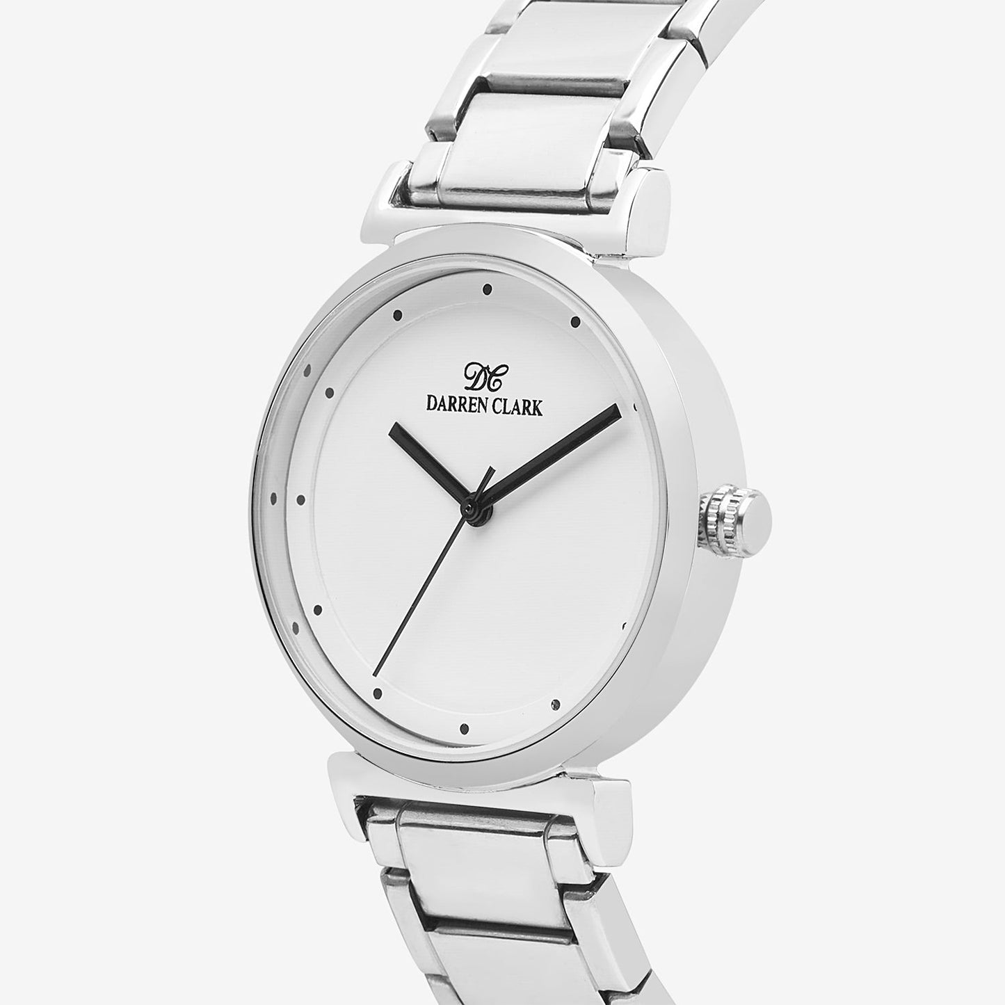 Women's Silver Analog Stainless Steel Watch 2001A-M0102