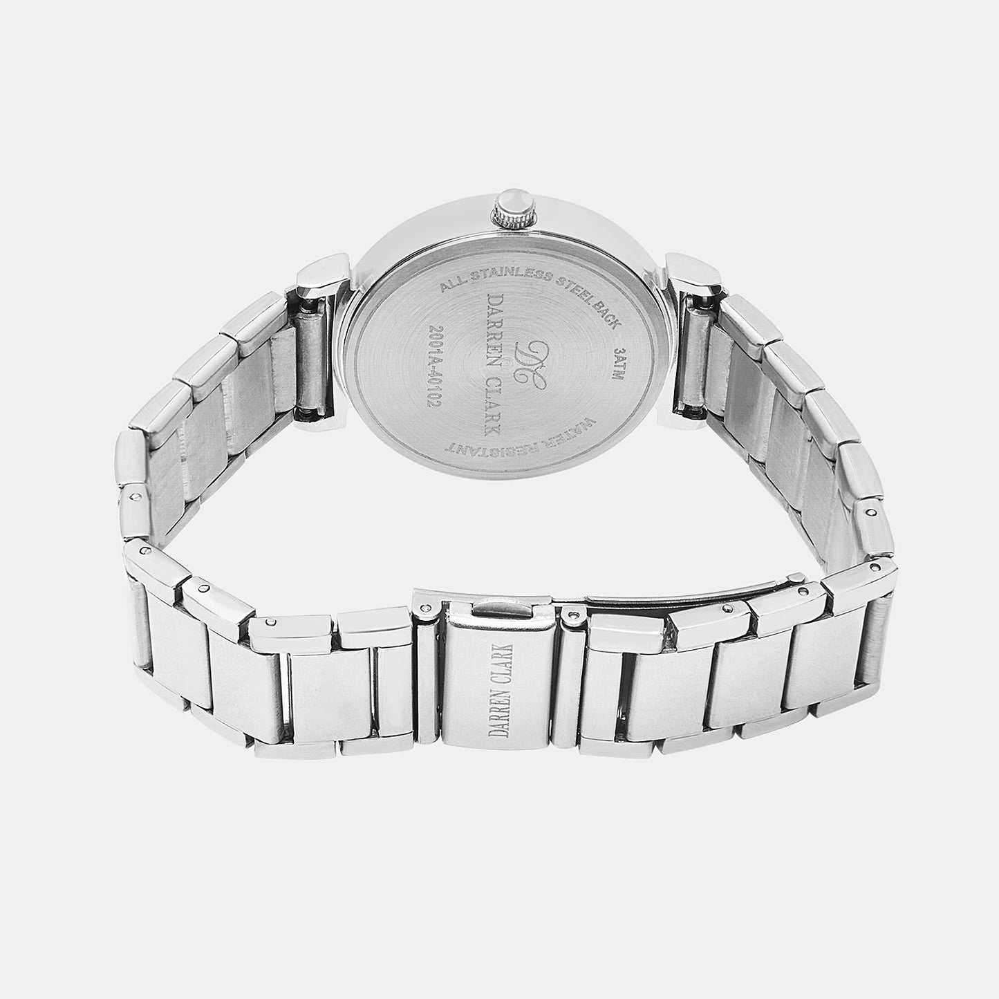 Women's Silver Analog Stainless Steel Watch 2001A-M0102