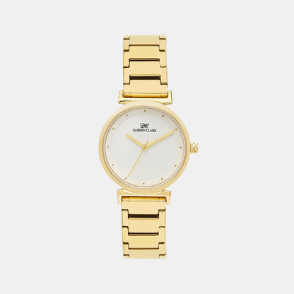 Women's Gold Analog Stainless Steel Watch 2001B-M0202