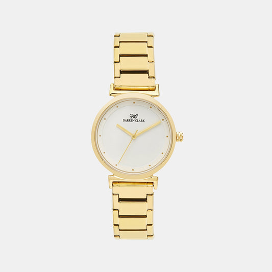 Women's Gold Analog Stainless Steel Watch 2001B-M0202