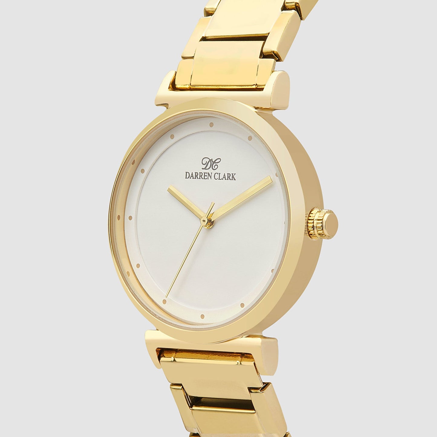 Women's Gold Analog Stainless Steel Watch 2001B-M0202