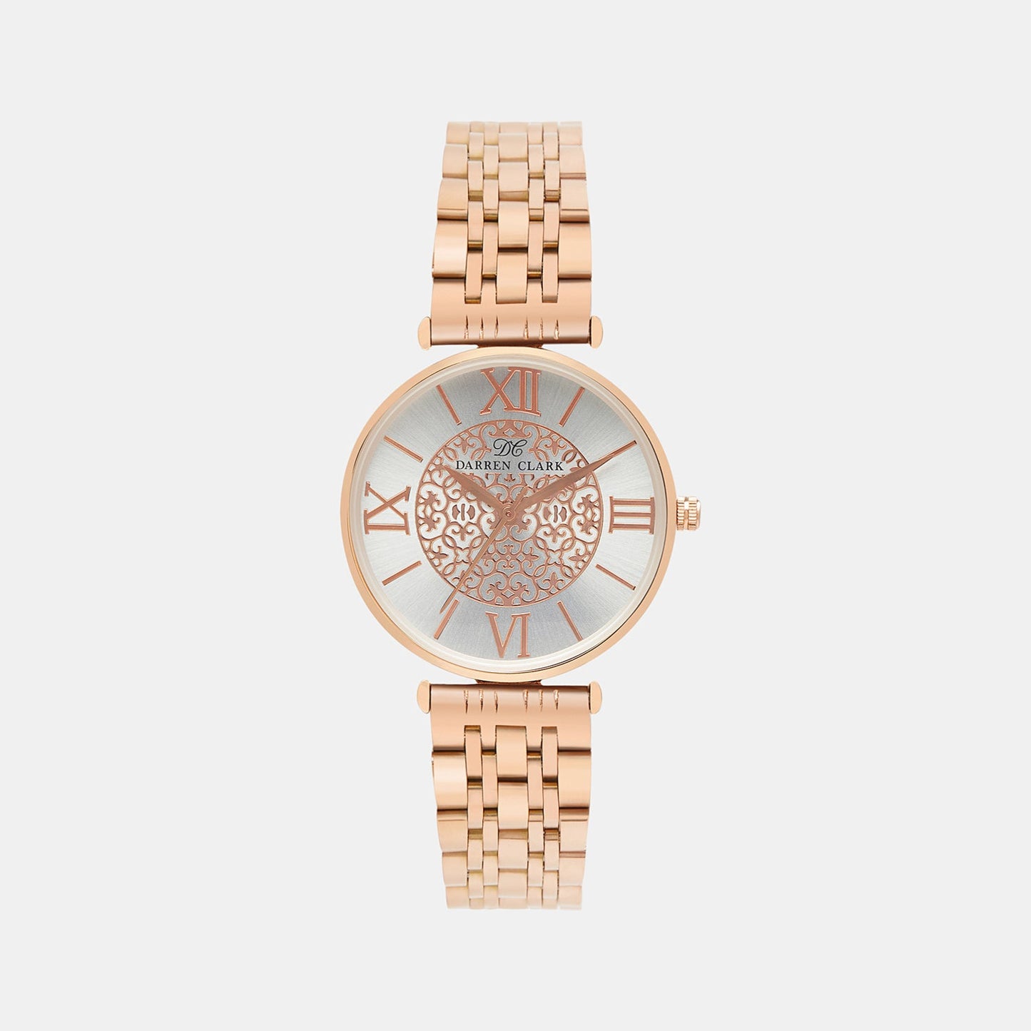 Women's Rose Gold Analog Stainless Steel Watch 2002C-M0303