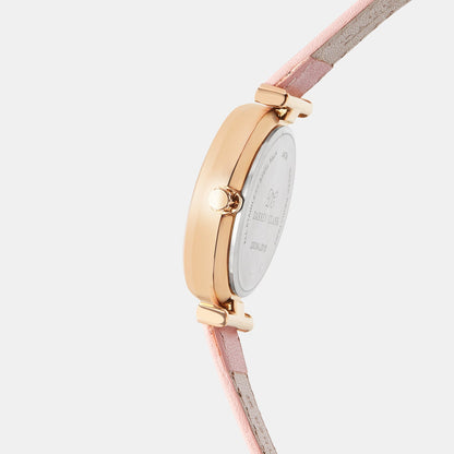 Women's Rose Gold Brass Chronograph Watch 2003N-L0310