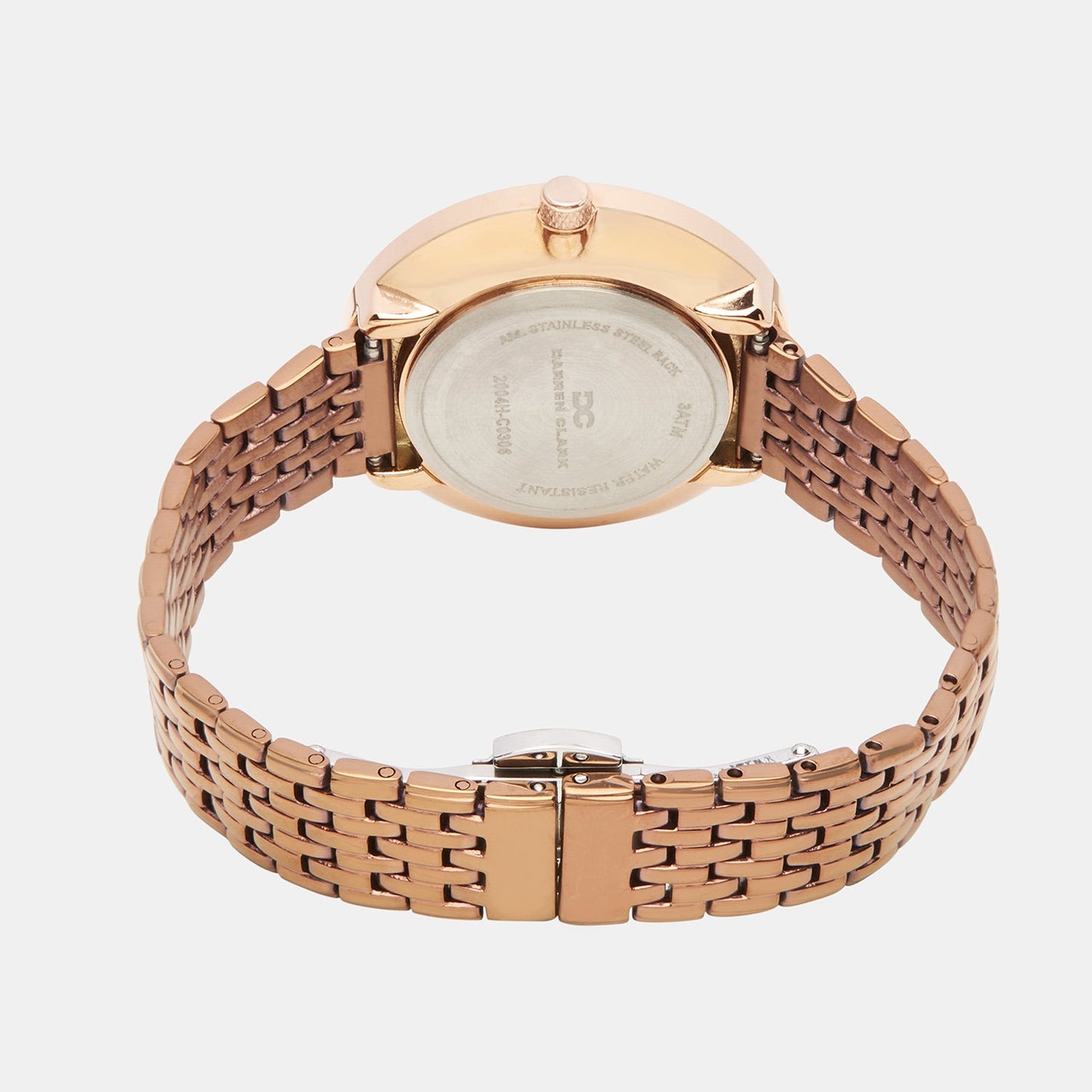 Women's Rose Gold Analog Stainless Steel Watch 2004H-C0306