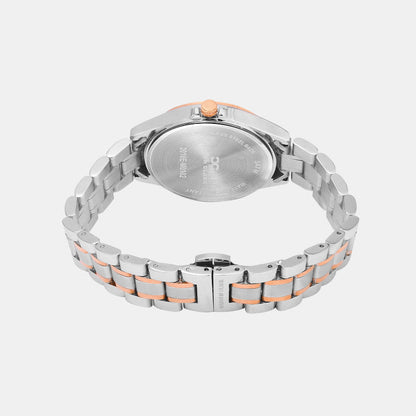 Women Quartz Silver Dial Multi-Function Metal Watch 2010E-M0102