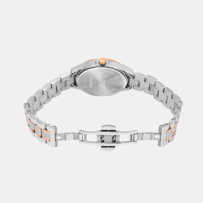 Women Quartz Silver Dial Multi-Function Metal Watch 2010E-M0102