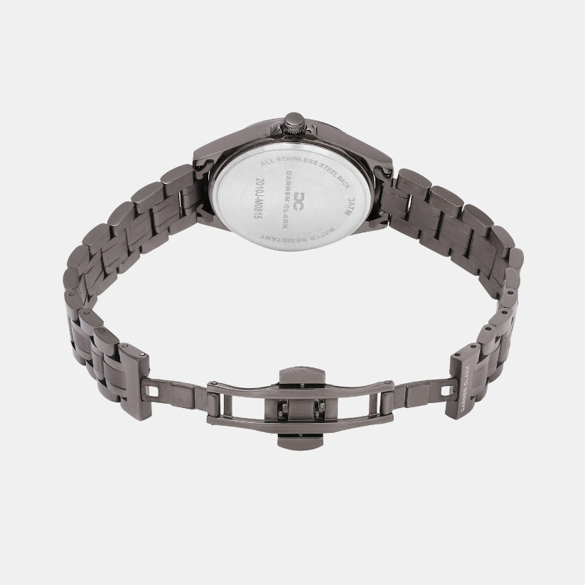 Women Quartz Grey Dial Multi-Function Metal Watch 2010J-M0815