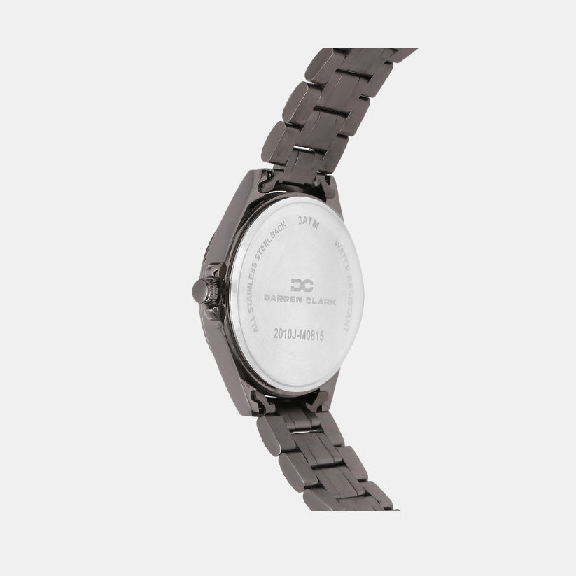 Women Quartz Grey Dial Multi-Function Metal Watch 2010J-M0815