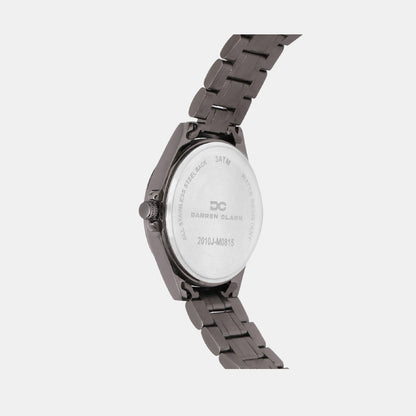 Women Quartz Grey Dial Multi-Function Metal Watch 2010J-M0815