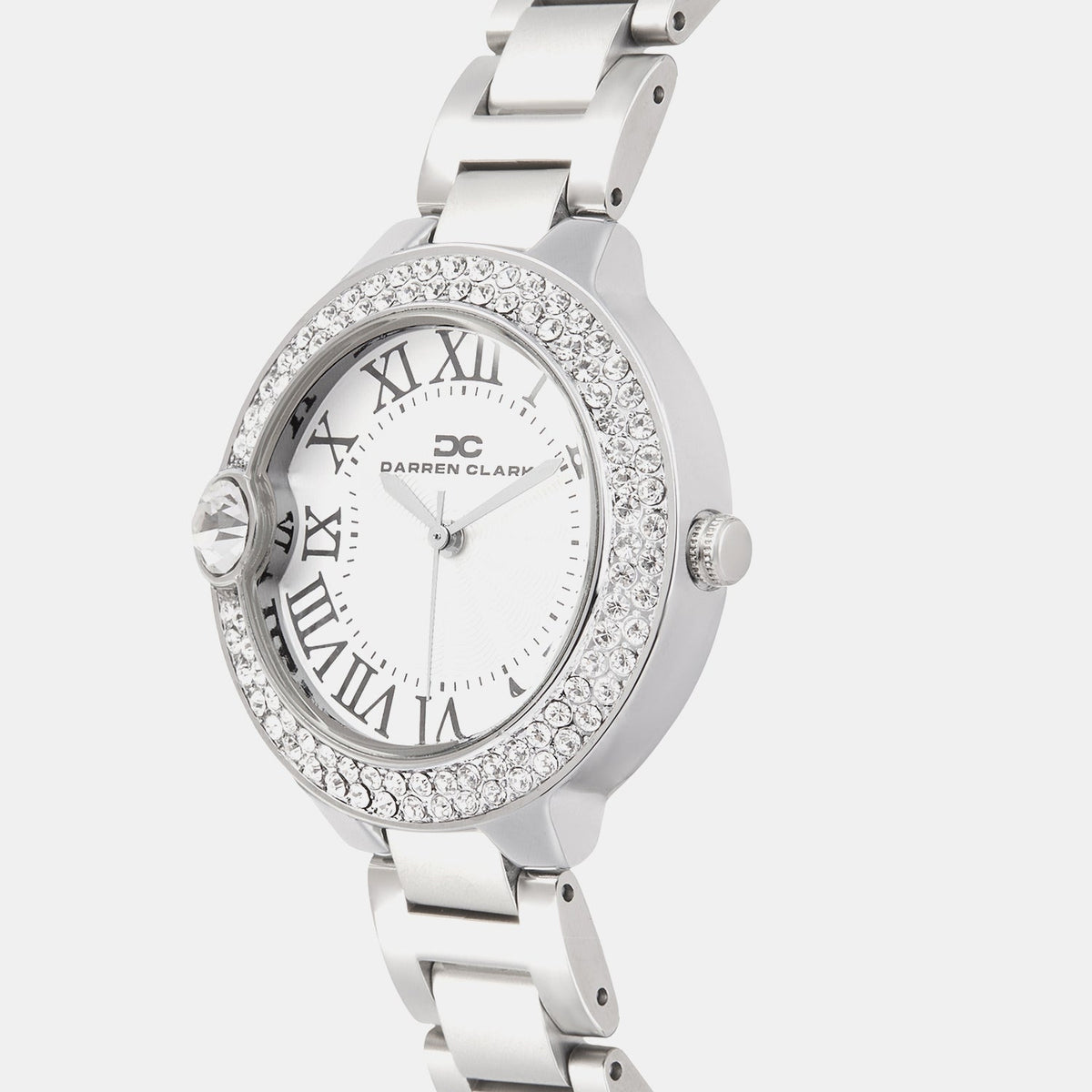 Women Quartz Silver Dial Analog Metal Watch 2017A-M0103