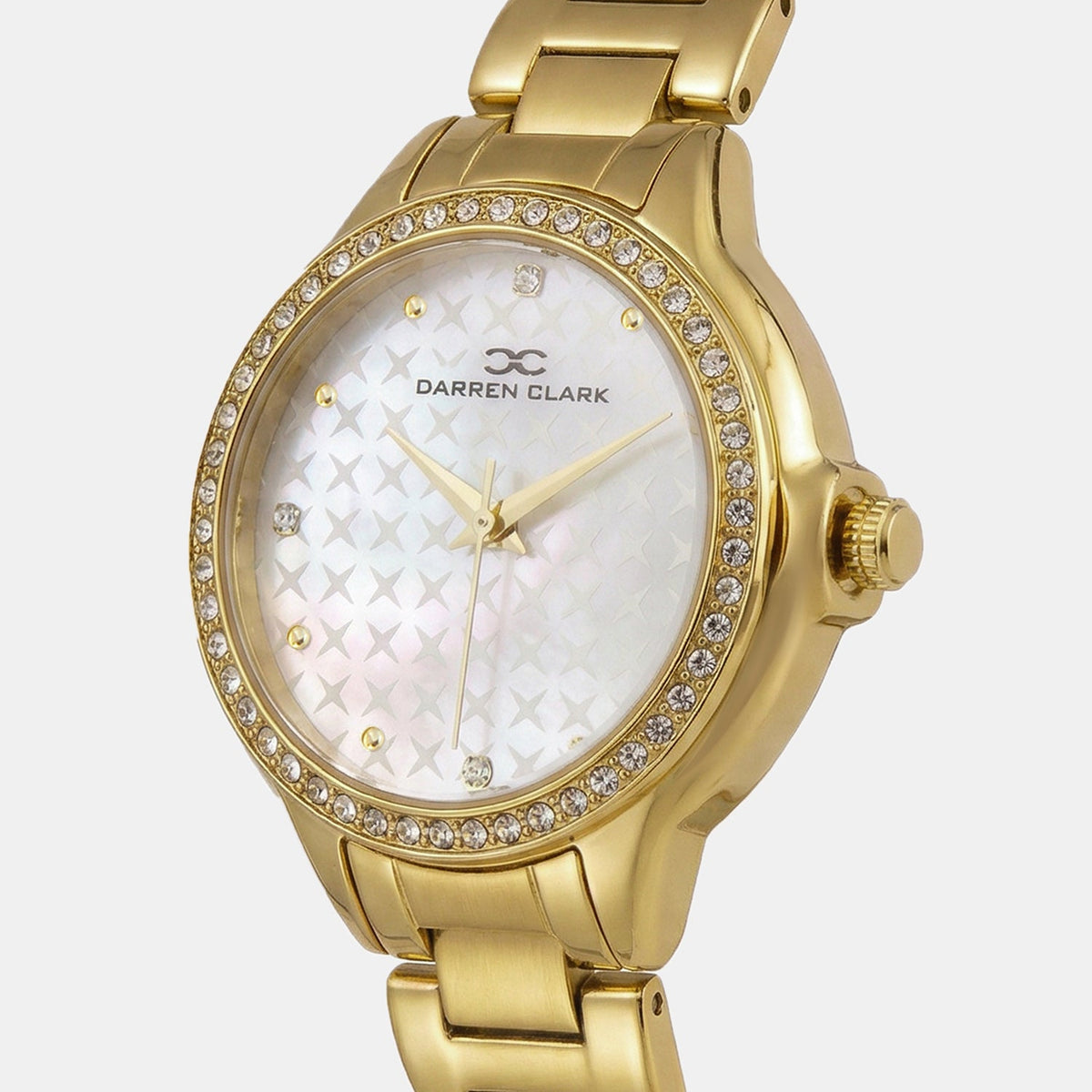 Women Quartz Silver Dial Analog Metal Watch 2015B-M0203