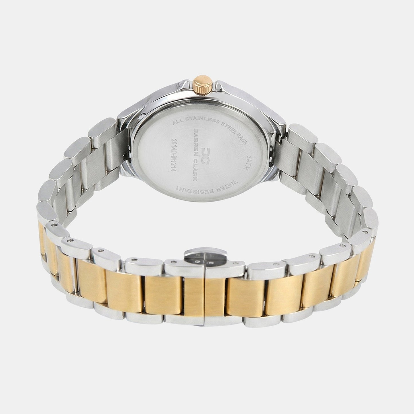 Women Quartz Green Dial Analog Metal Watch 2014D-M1214