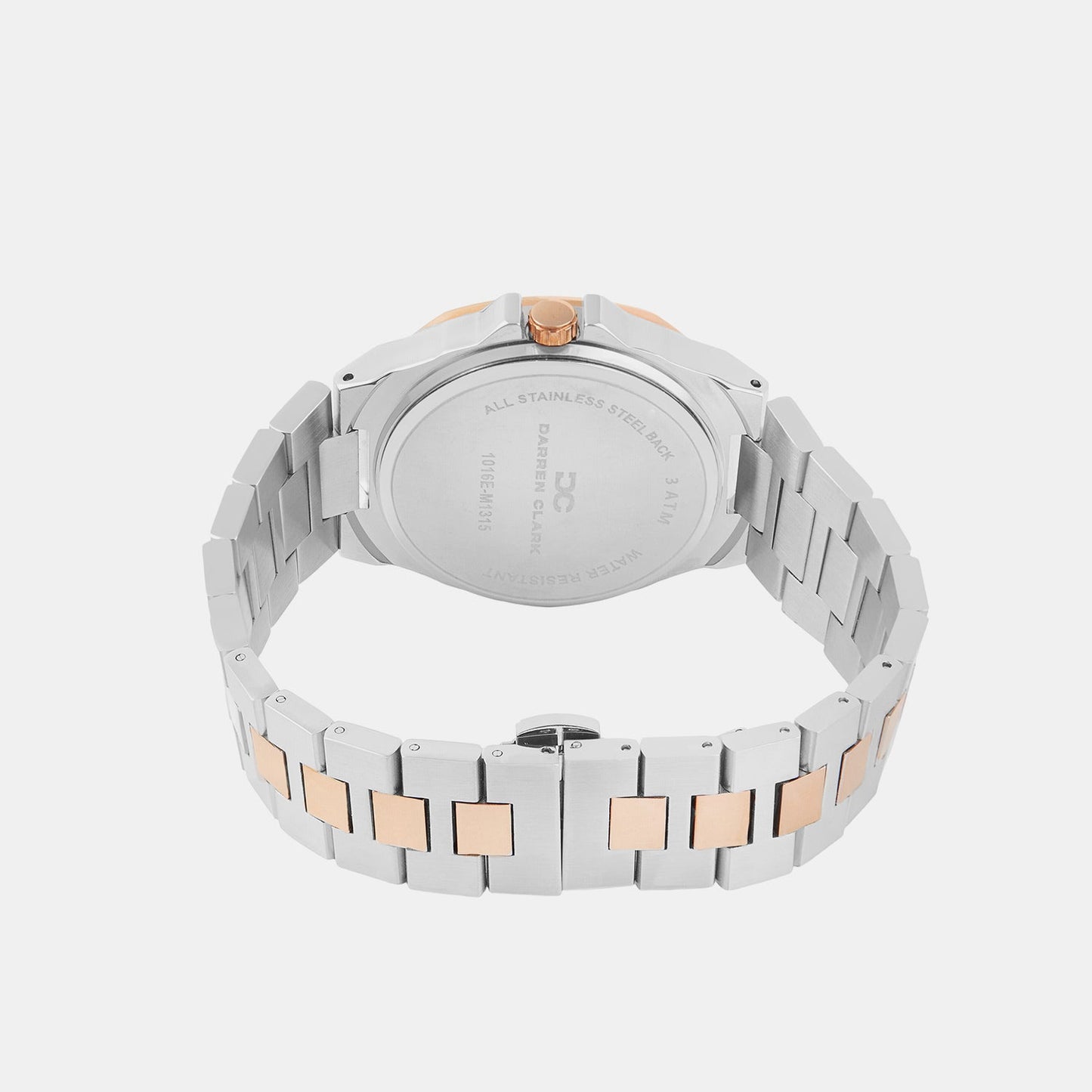 Men Quartz Grey Dial Multi-Function Metal Watch 1016E-M1315