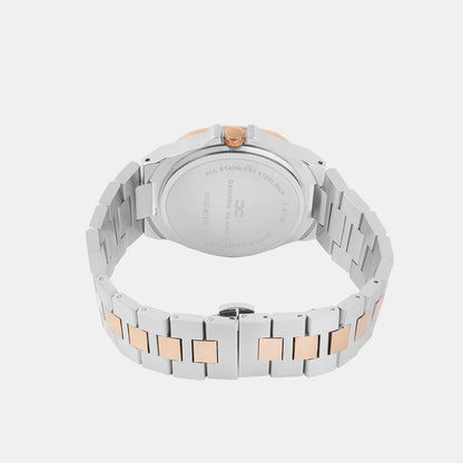 Men Quartz Grey Dial Multi-Function Metal Watch 1016E-M1315