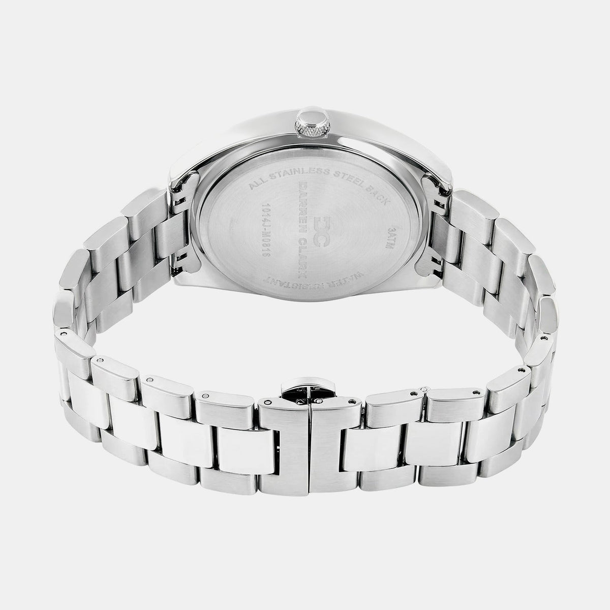 Men Quartz Grey Dial Multi-Function Metal Watch 1014J-M0816