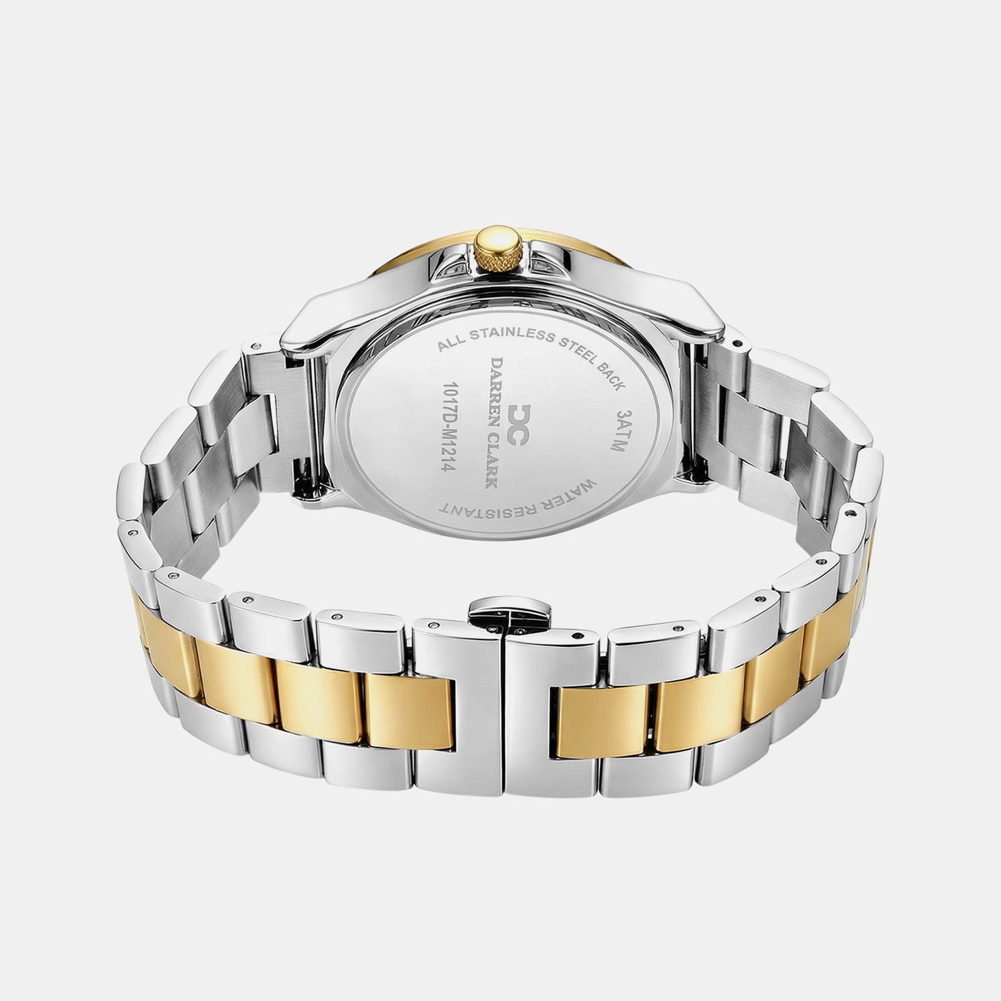 Men Quartz Green Dial Multi-Function Metal Watch 1017D-M1214