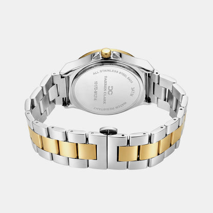 Men Quartz Green Dial Multi-Function Metal Watch 1017D-M1214