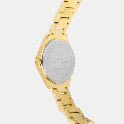 Women Quartz Silver Dial Analog Metal Watch 2012B-M0203