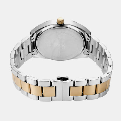 Men Quartz Grey Dial Multi-Function Metal Watch 1014E-M0115