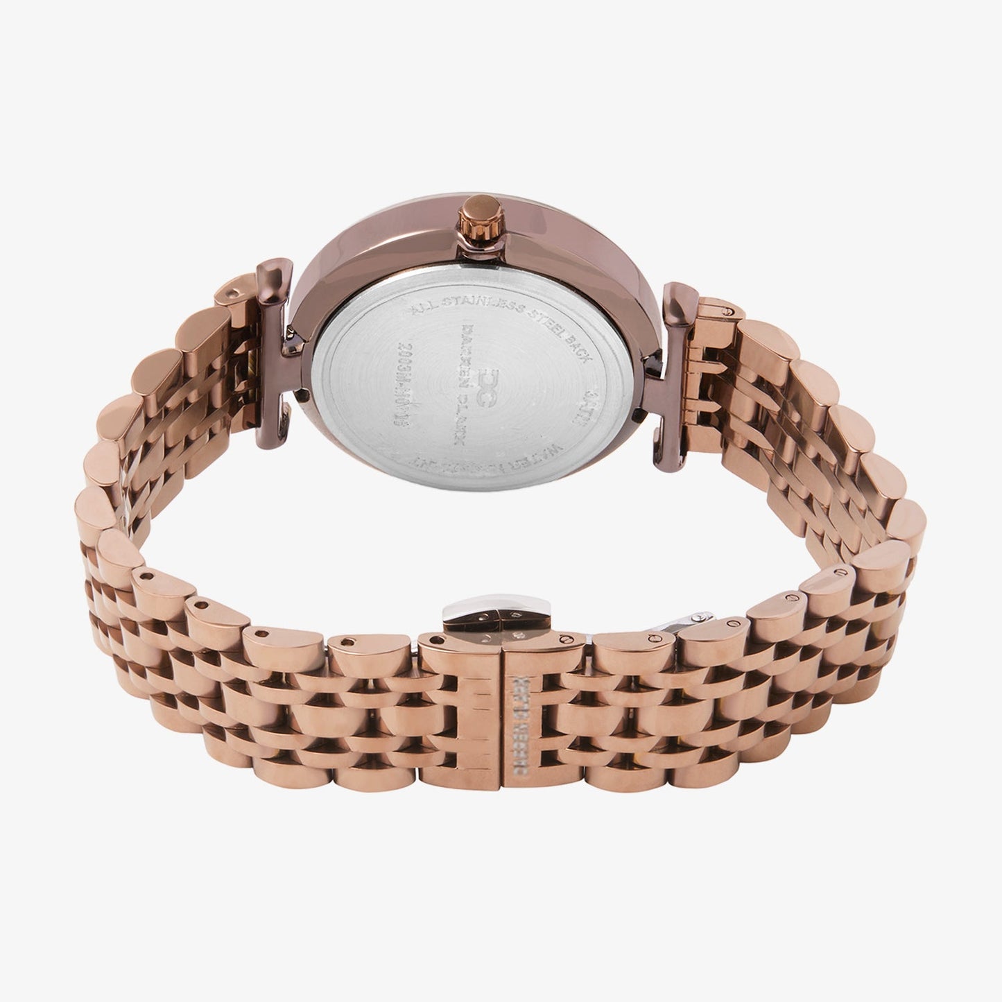 Women Quartz Brown Dial Analog Metal Watch 2003M-M0606