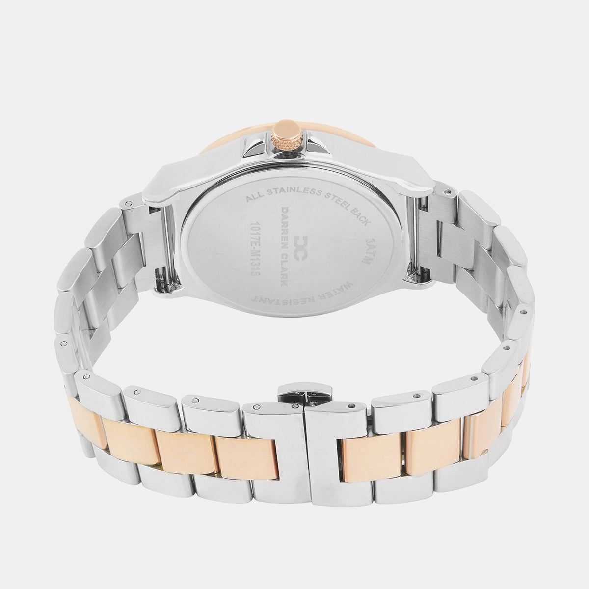 Men Quartz Brown Dial Multi-Function Metal Watch 1017E-M1315