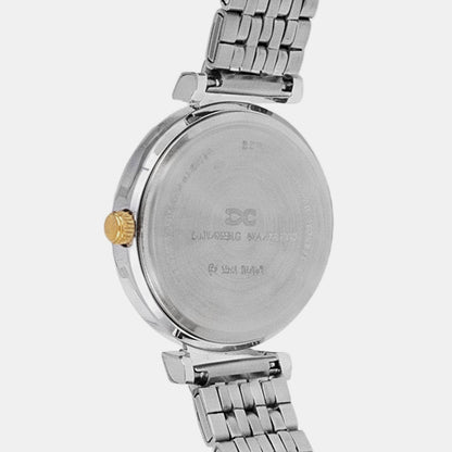 Women Quartz Silver Dial Analog Metal Watch 2013D-M1203