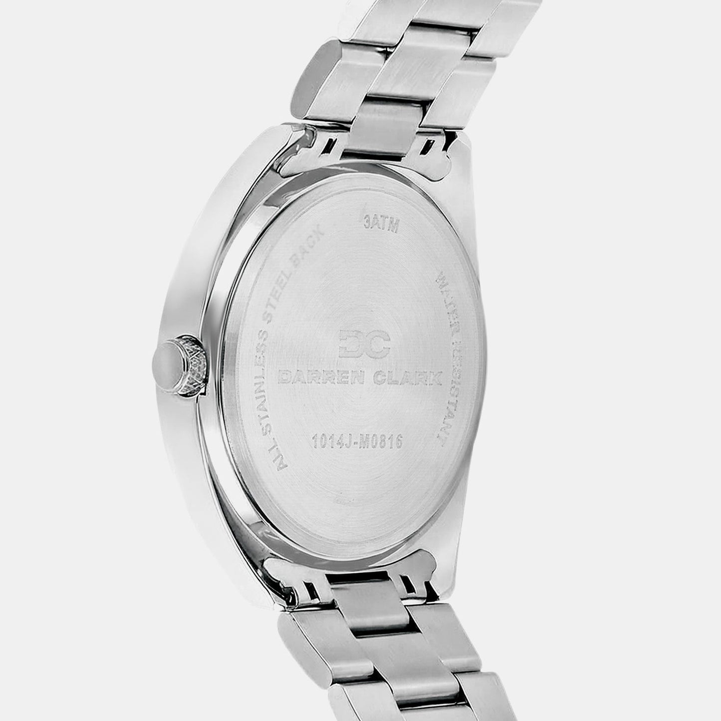 Men Quartz Grey Dial Multi-Function Metal Watch 1014J-M0816