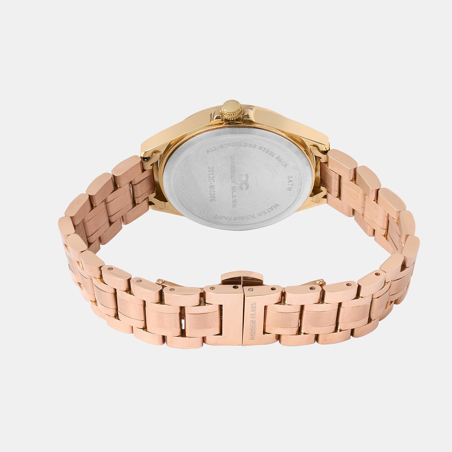Women Quartz Brown Dial Analog Metal Watch 2012C-M0306