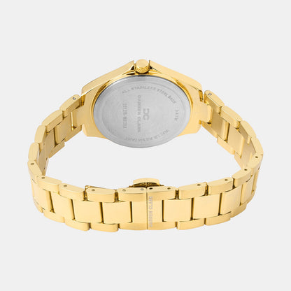 Women Quartz Silver Dial Analog Metal Watch 2012B-M0203