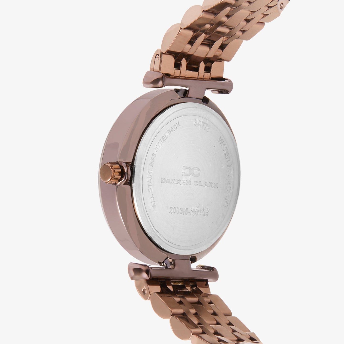 Women Quartz Brown Dial Analog Metal Watch 2003M-M0606
