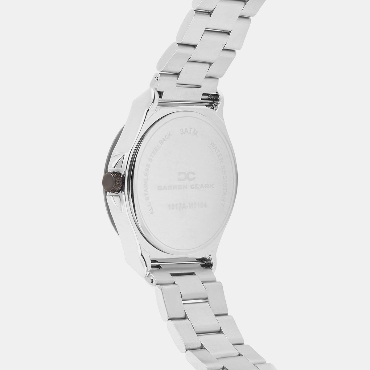 Men Quartz Black Dial Multi-Function Metal Watch 1017A-M0104