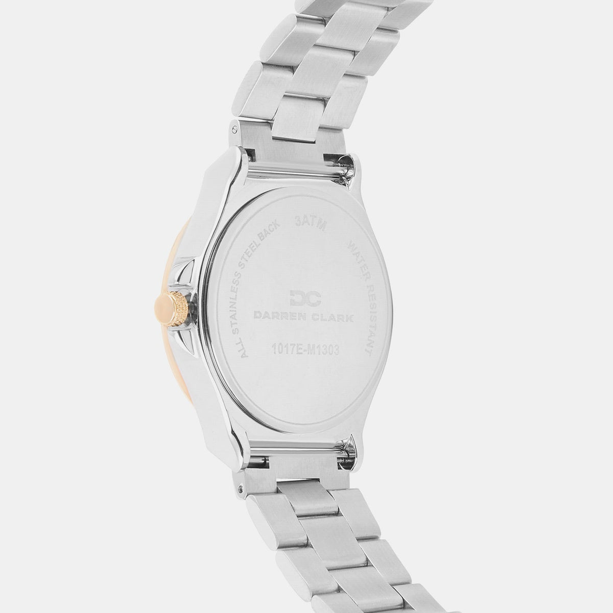 Men Quartz Brown Dial Multi-Function Metal Watch 1017E-M1315