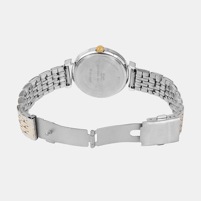Women Quartz Silver Dial Analog Metal Watch 2013D-M1203
